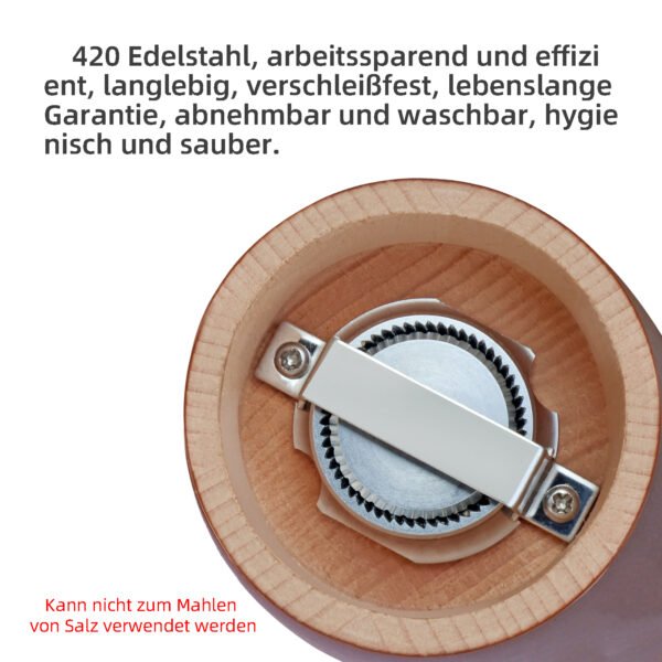 Edelstahl Schleifkörper In Nahaufnahme